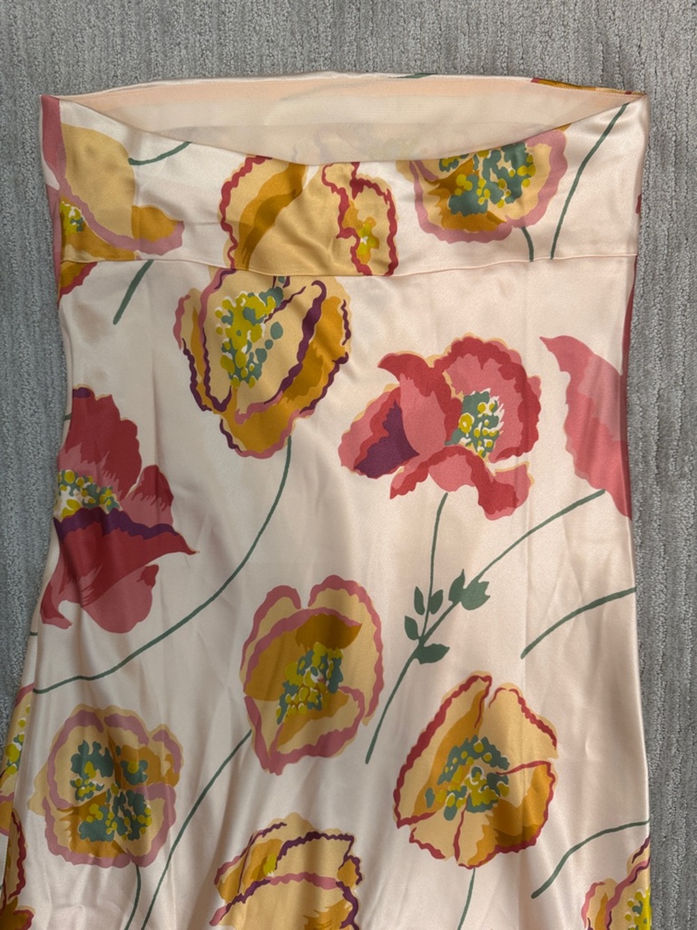 Reformation NWT Joana Silk Dress Viviana Floral Size Medium - Picture 13 of 14